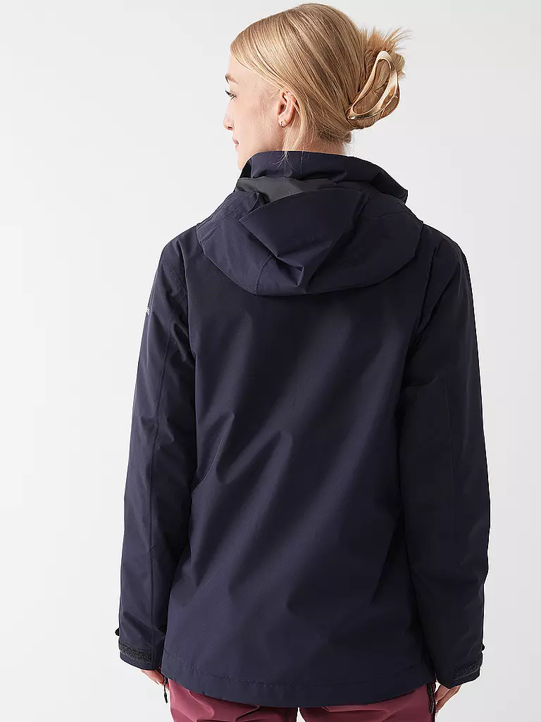 SCHÖFFEL | Damen Wanderjacke Tamina 3in1 Hoodie | Blu scuro