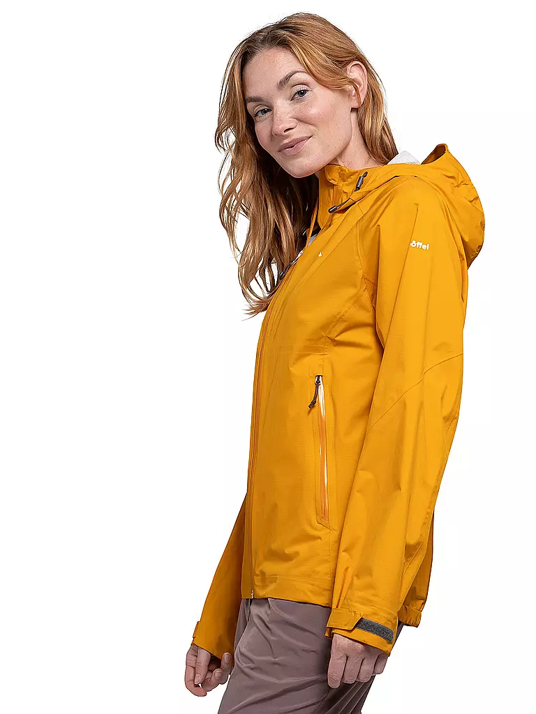 SCHÖFFEL | Damen Wanderjacke Vistdal 2,5L Hoodie L | Arancione
