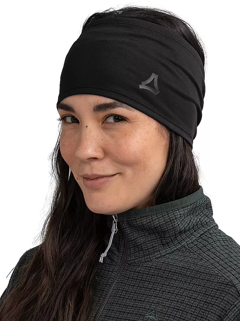 SCHÖFFEL | Fascia per capelli Cascata Uni | Nero