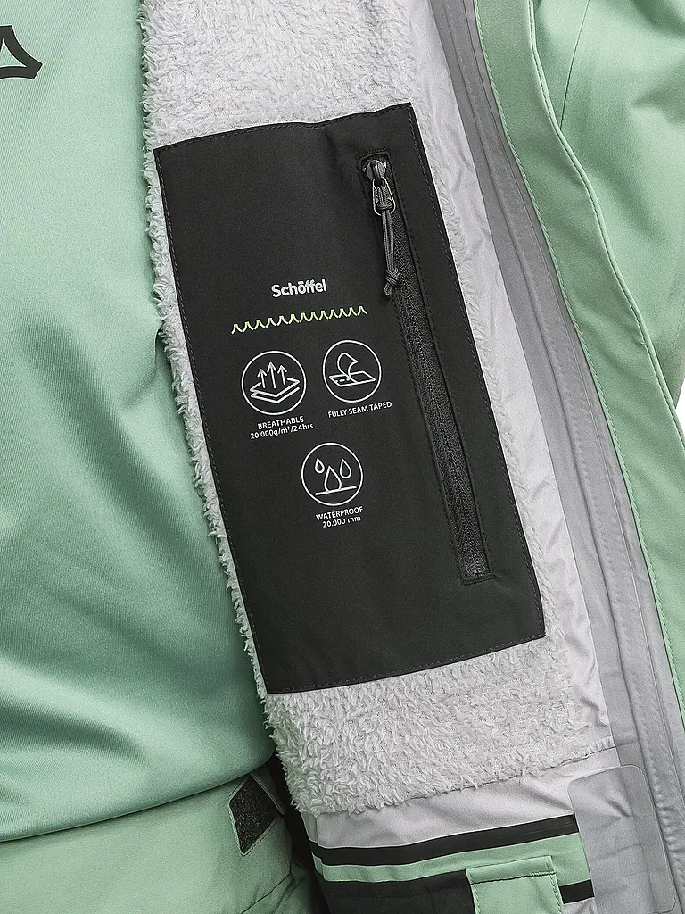 SCHÖFFEL | Giacca da sci da donna Style Lufeld | Verde chiaro