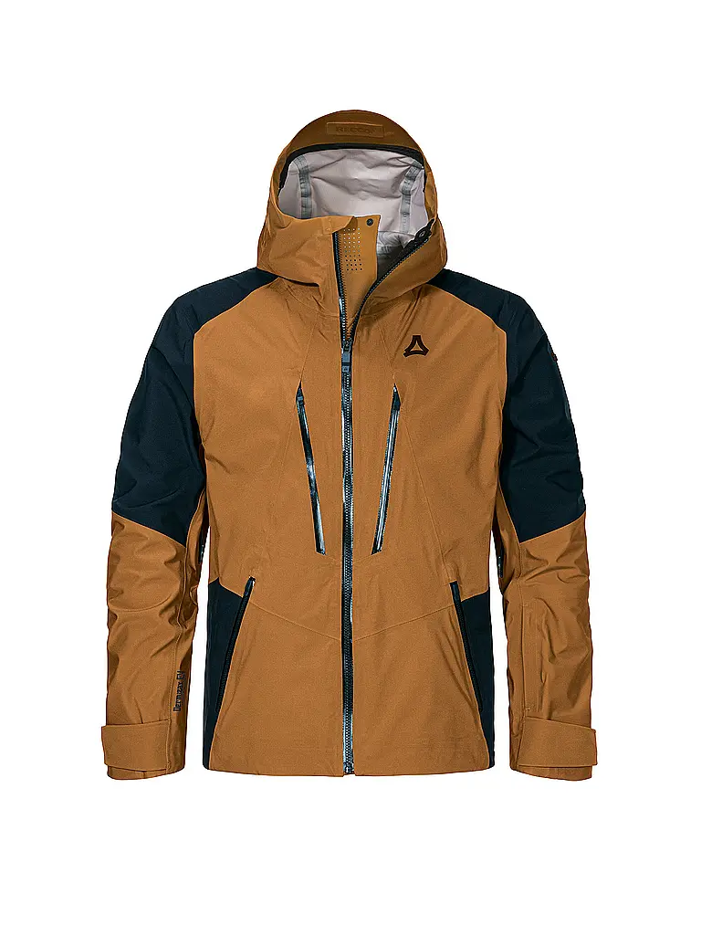 SCHÖFFEL | Giacca da sci da uomo Shell Style Lufeld | Senape
