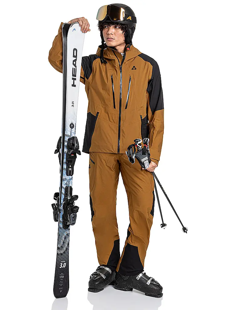 SCHÖFFEL | Giacca da sci da uomo Shell Style Lufeld | Senape