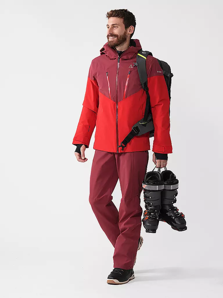 SCHÖFFEL | Giacca da sci da uomo Style Safuna | Rosso