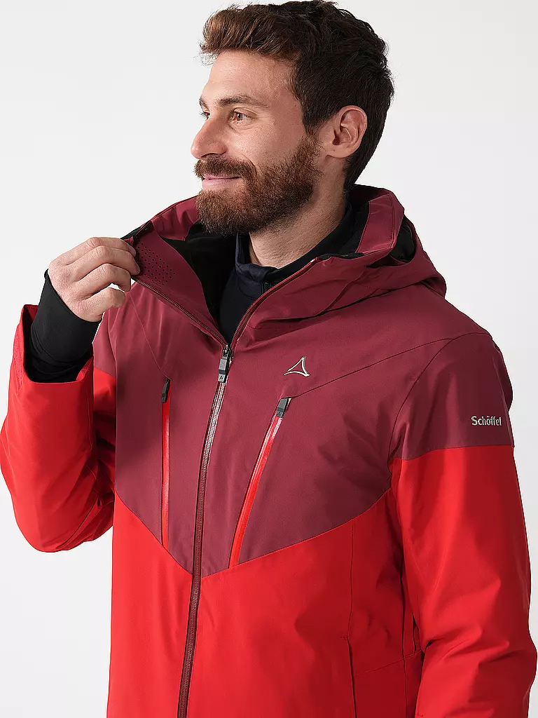 SCHÖFFEL | Giacca da sci da uomo Style Safuna | Rosso