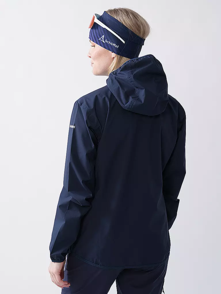 SCHÖFFEL | Giacca da trekking da donna Style Migandi VENTURI® 2.5L con cappuccio | Blu scuro