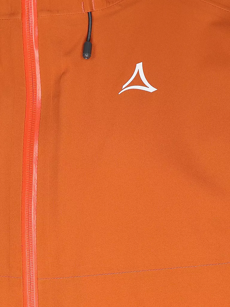 SCHÖFFEL | Giacca da trekking da uomo Cascata 3L con cappuccio | Arancione