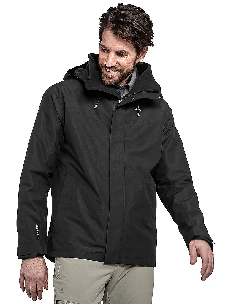 SCHÖFFEL | Giacca da trekking da uomo Okere eL 3in1 con cappuccio |
