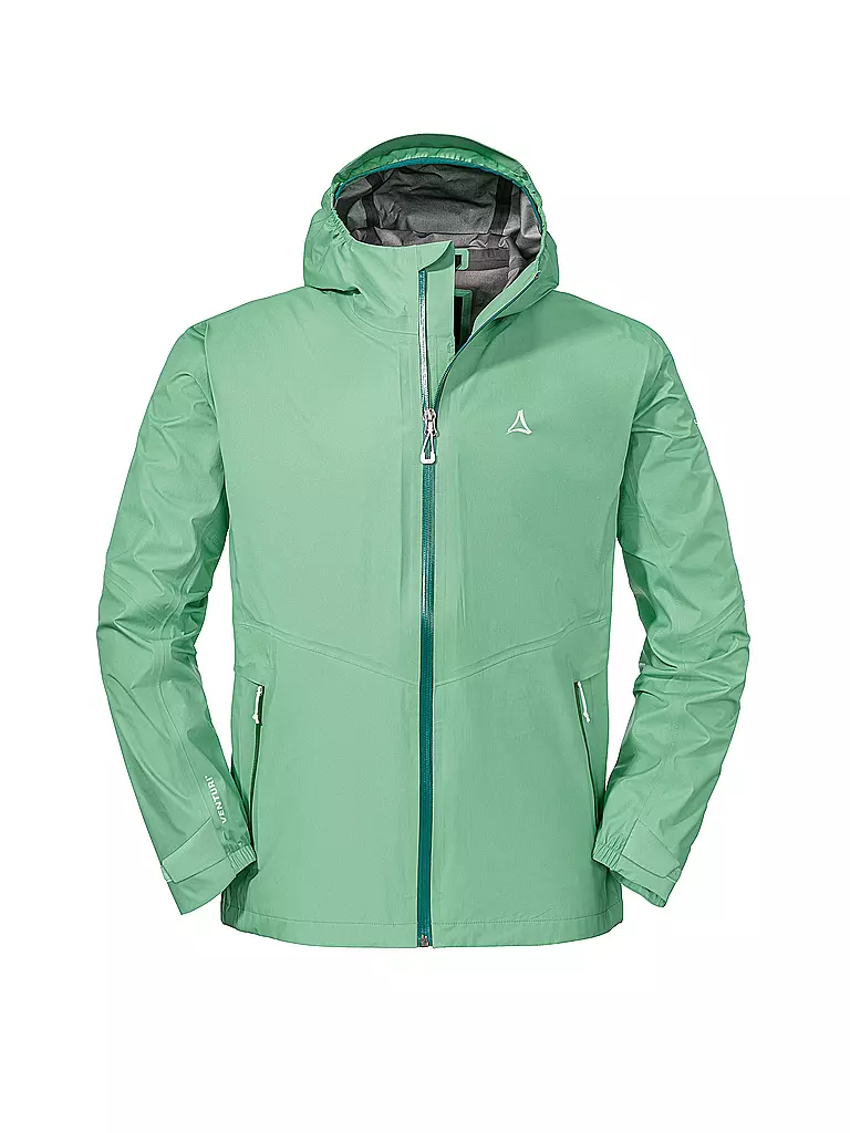 SCHÖFFEL | Giacca da trekking da uomo Ryten M 3L con cappuccio | Menta