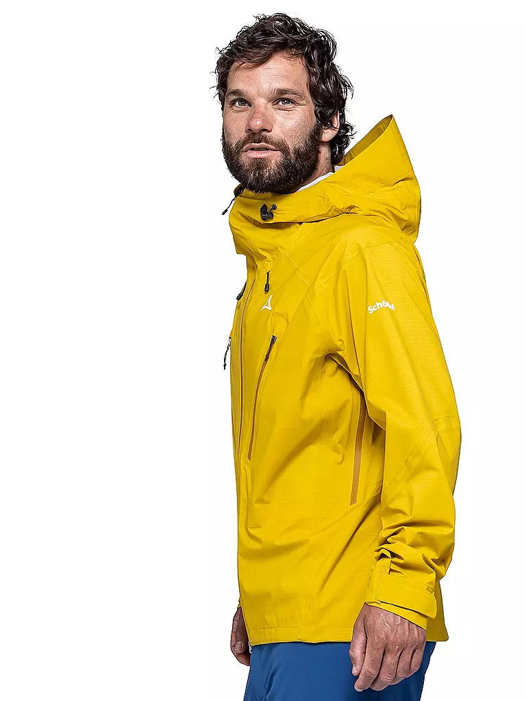 SCHÖFFEL | Giacca da trekking da uomo Style Blaueis 3L con cappuccio |
