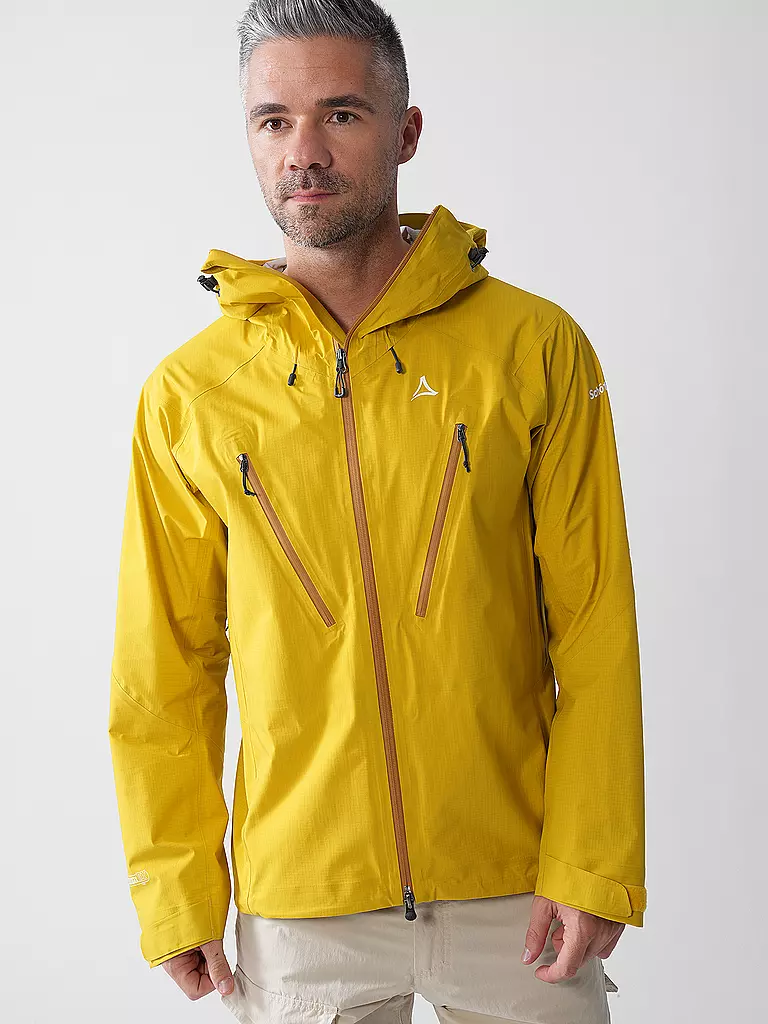SCHÖFFEL | Giacca da trekking da uomo Style Blaueis 3L con cappuccio |
