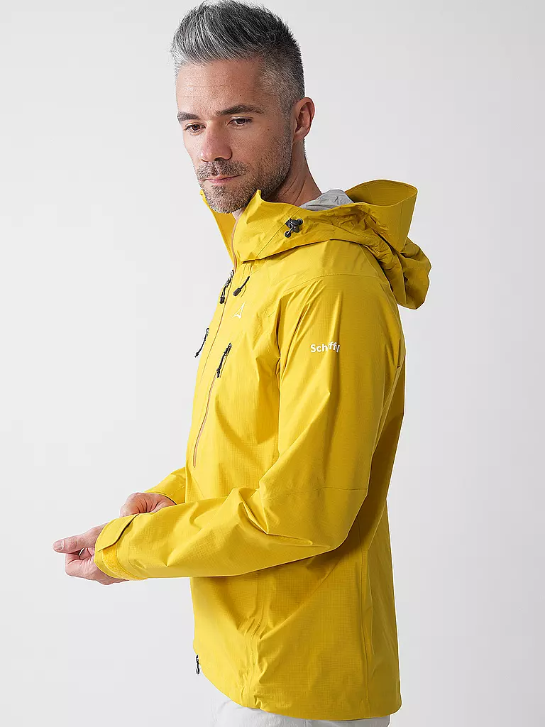 SCHÖFFEL | Giacca da trekking da uomo Style Blaueis 3L con cappuccio |