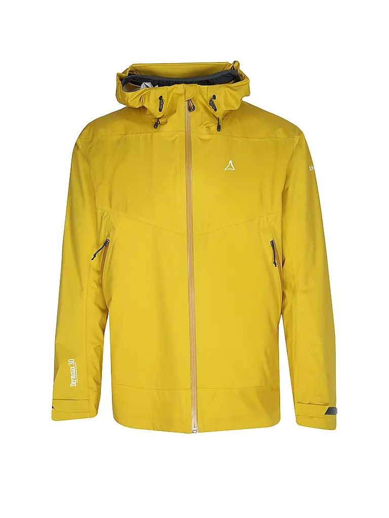 SCHÖFFEL | Giacca da trekking da uomo Vistdal 2,5L con cappuccio M | Oro