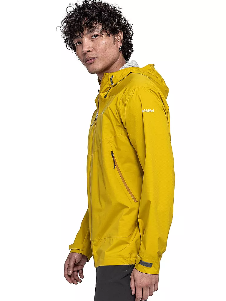 SCHÖFFEL | Giacca da trekking da uomo Vistdal 2,5L con cappuccio M | Oro