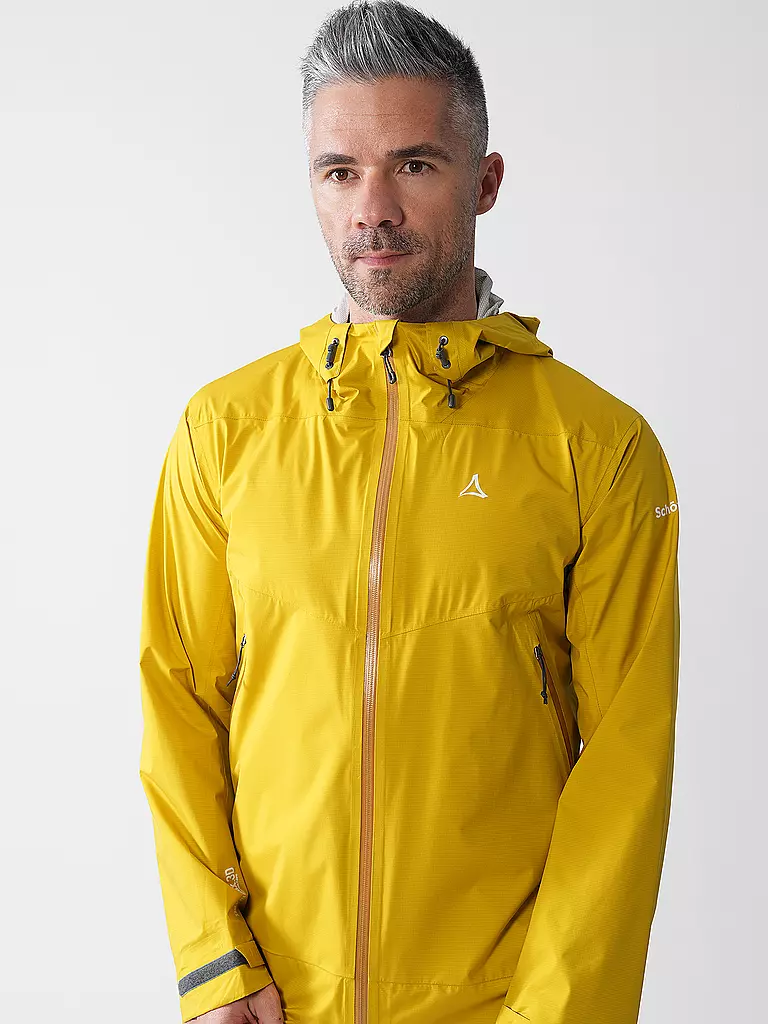 SCHÖFFEL | Giacca da trekking da uomo Vistdal 2,5L con cappuccio M | Oro
