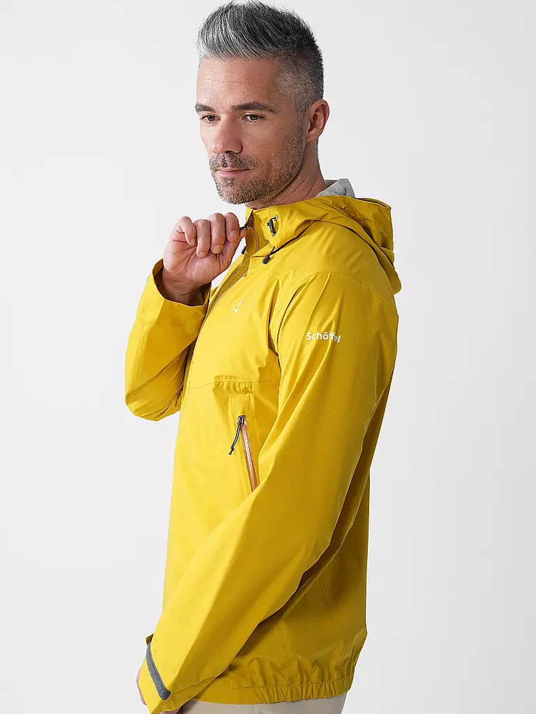 SCHÖFFEL | Giacca da trekking da uomo Vistdal 2,5L con cappuccio M | Oro