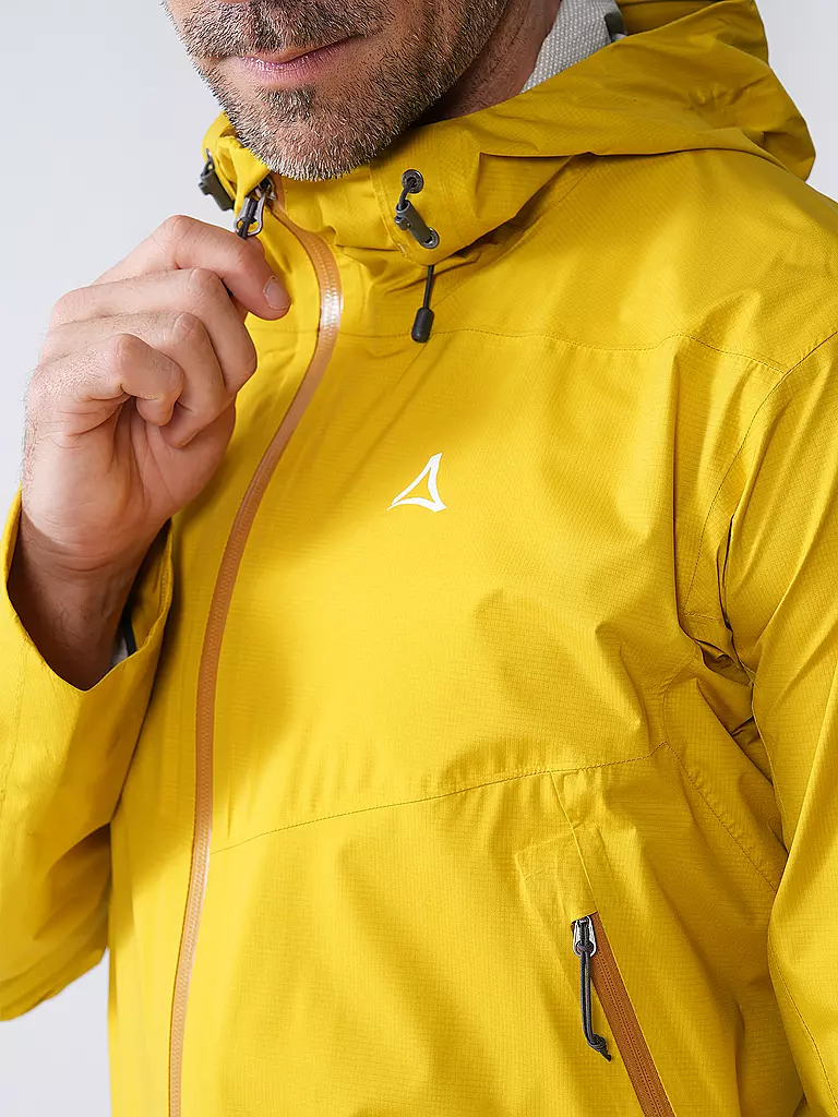 SCHÖFFEL | Giacca da trekking da uomo Vistdal 2,5L con cappuccio M | Oro