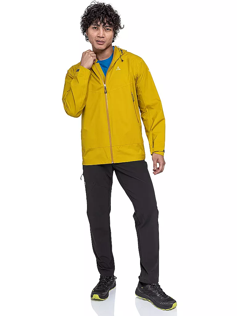 SCHÖFFEL | Giacca da trekking da uomo Vistdal 2,5L con cappuccio M | Oro