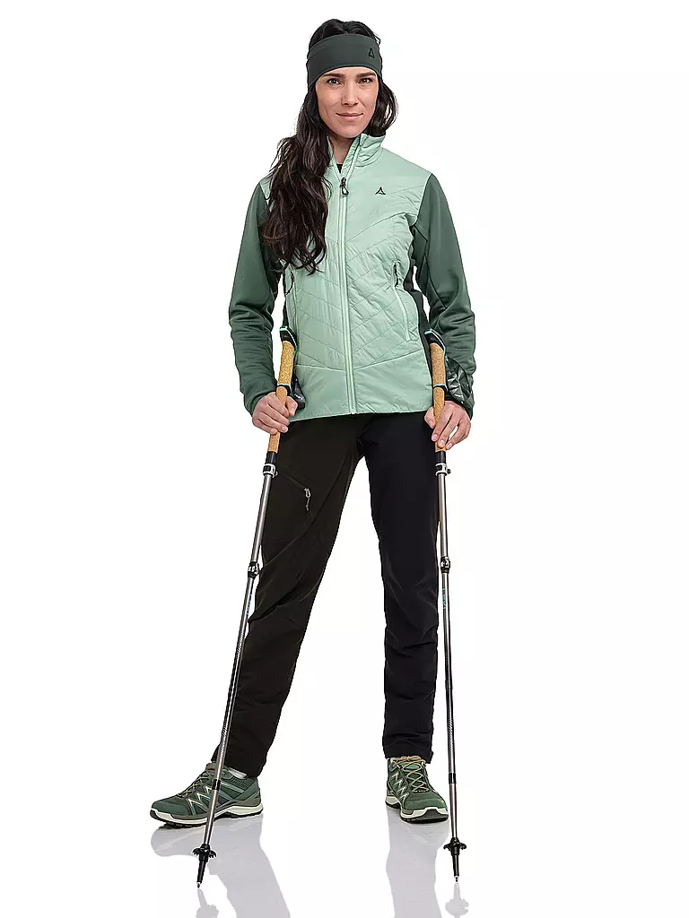 SCHÖFFEL | Giacca ibrida da donna Cascata PL Hoodie | Menta