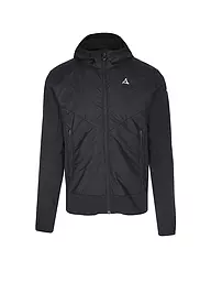 SCHÖFFEL | Giacca ibrida da uomo Blaueis con cappuccio | Nero