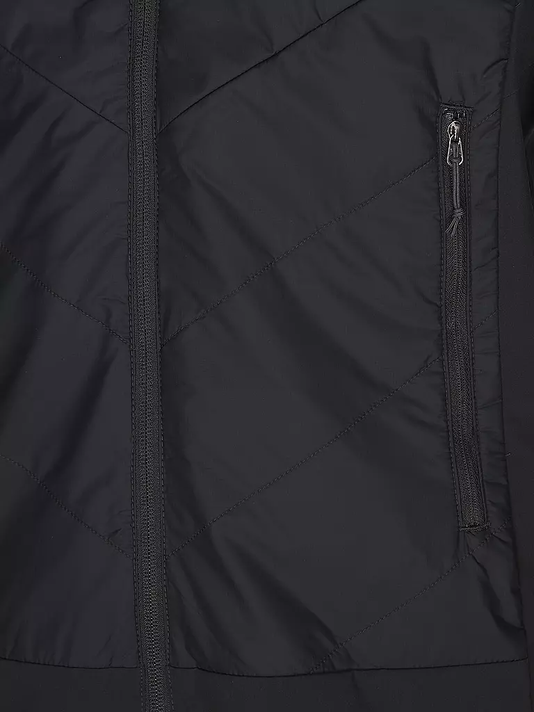 SCHÖFFEL | Giacca ibrida da uomo Blaueis con cappuccio | Nero