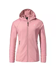 SCHÖFFEL | Giacca in pile da donna Cascata Hoodie | Rosa