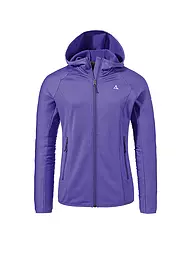 SCHÖFFEL | Damen Fleecejacke Cascata Hoodie | Lilla