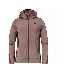 SCHÖFFEL | Giacca in pile da donna Milagle con cappuccio | Rame