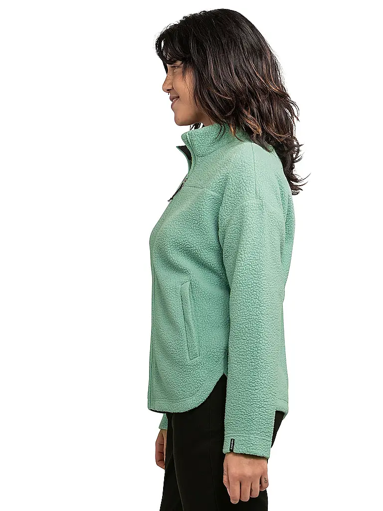 SCHÖFFEL | Giacca in pile da donna Purga Urban Circ | Verde chiaro