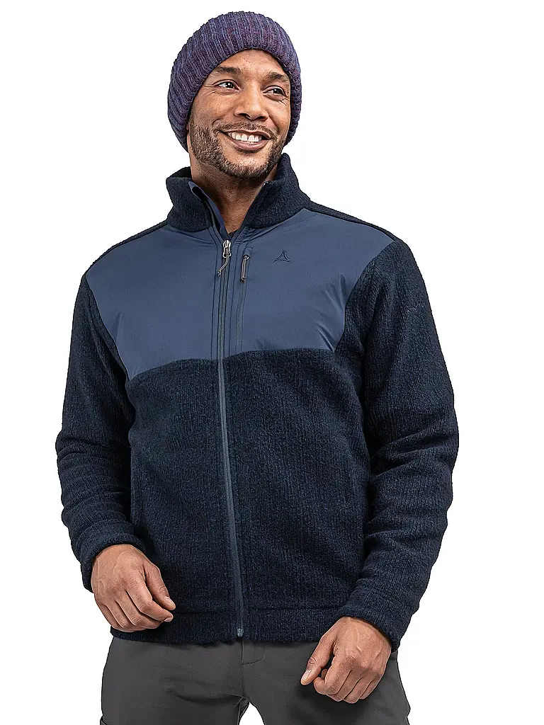 SCHÖFFEL | Giacca in pile da donna Style Canterbury | Blu scuro