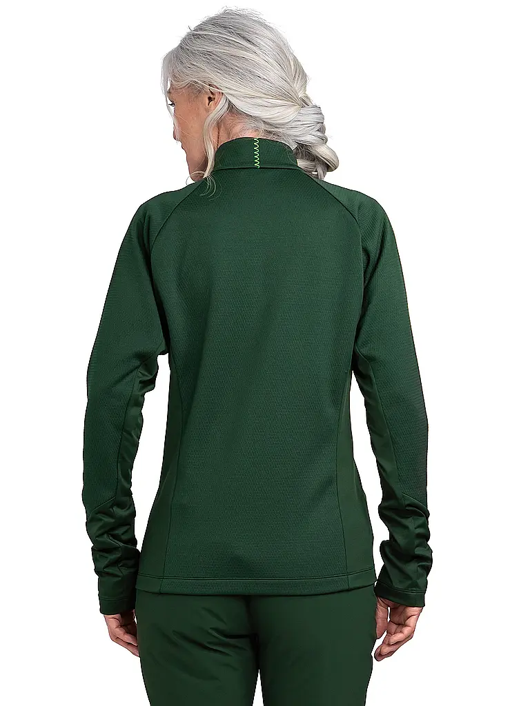SCHÖFFEL | Giacca in pile da donna Style Wakeland | Verde scuro