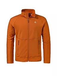 SCHÖFFEL | Herren Fleecejacke Cascata | Arancione