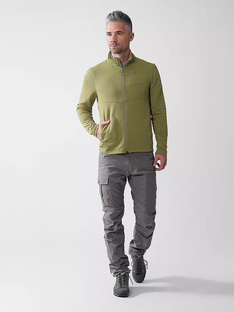SCHÖFFEL | Giacca in pile da uomo Circ Fleece Smue | Oliva