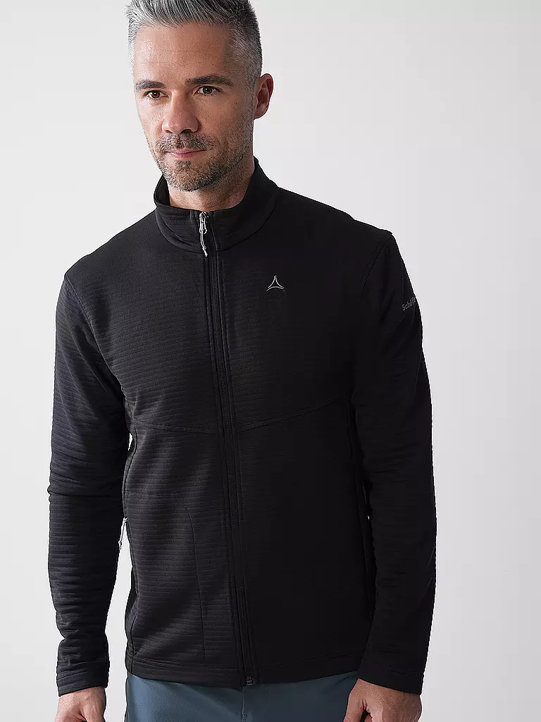 SCHÖFFEL | Giacca in pile da uomo Circ Fleece SMue | Nero