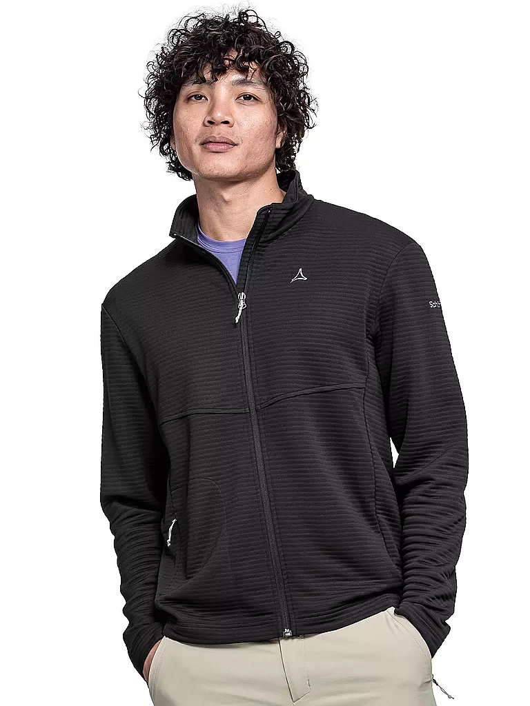 SCHÖFFEL | Giacca in pile da uomo Circ Fleece SMue | Nero