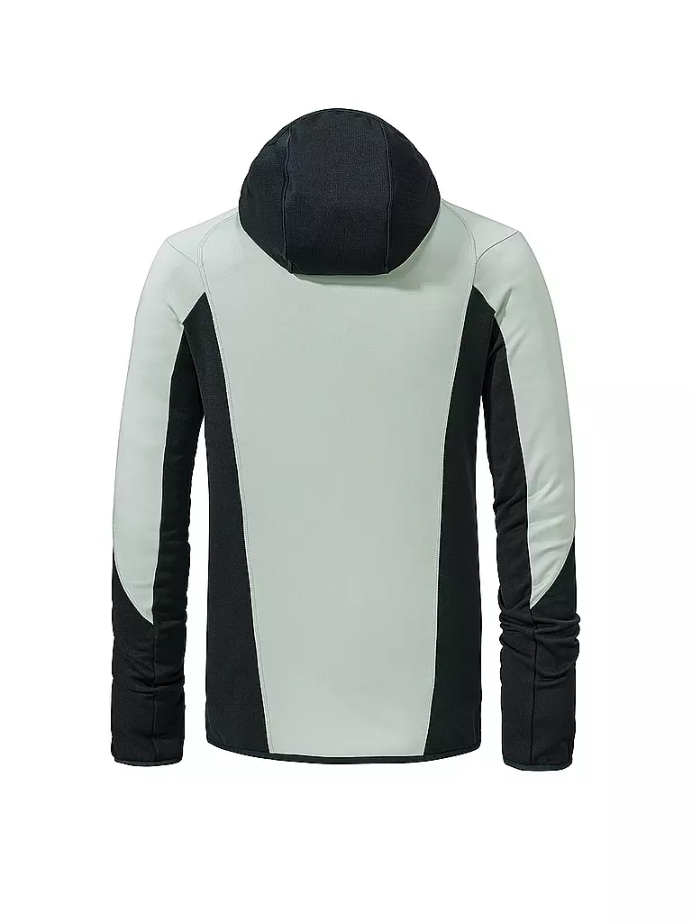 SCHÖFFEL | Giacca in pile da uomo Lodron M con cappuccio | Grigio chiaro