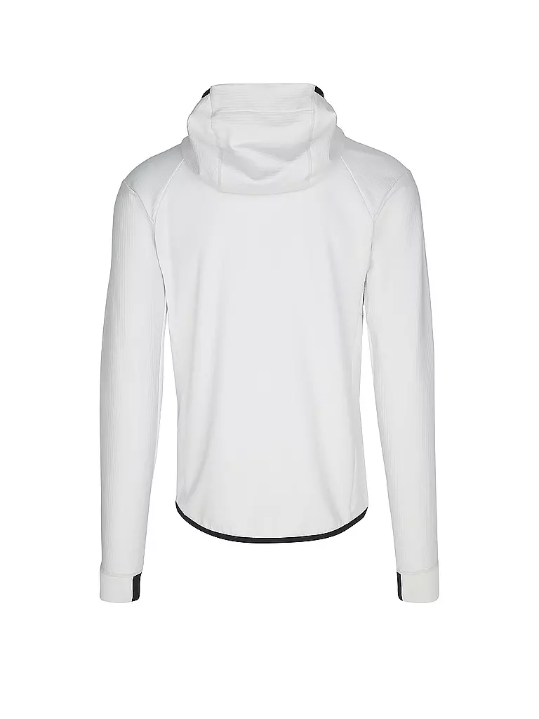 SCHÖFFEL | Giacca in pile da uomo Style Blaueis con cappuccio | Bianco