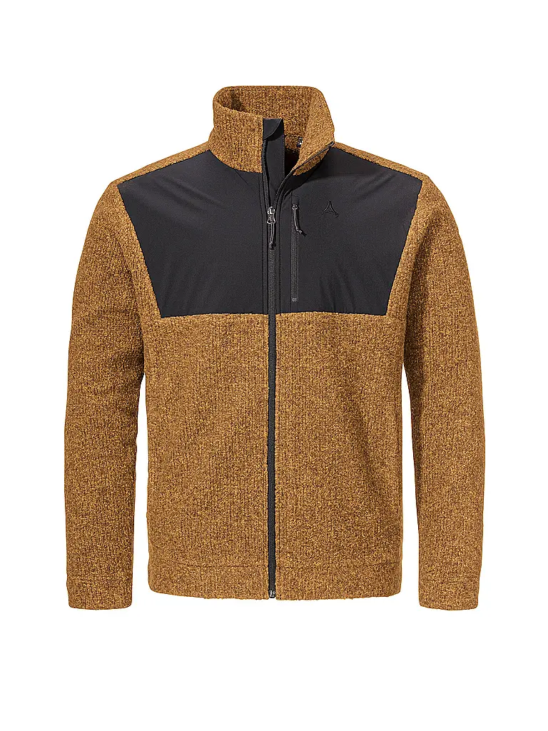 SCHÖFFEL | Giacca in pile da uomo Style Canterbury | Senape