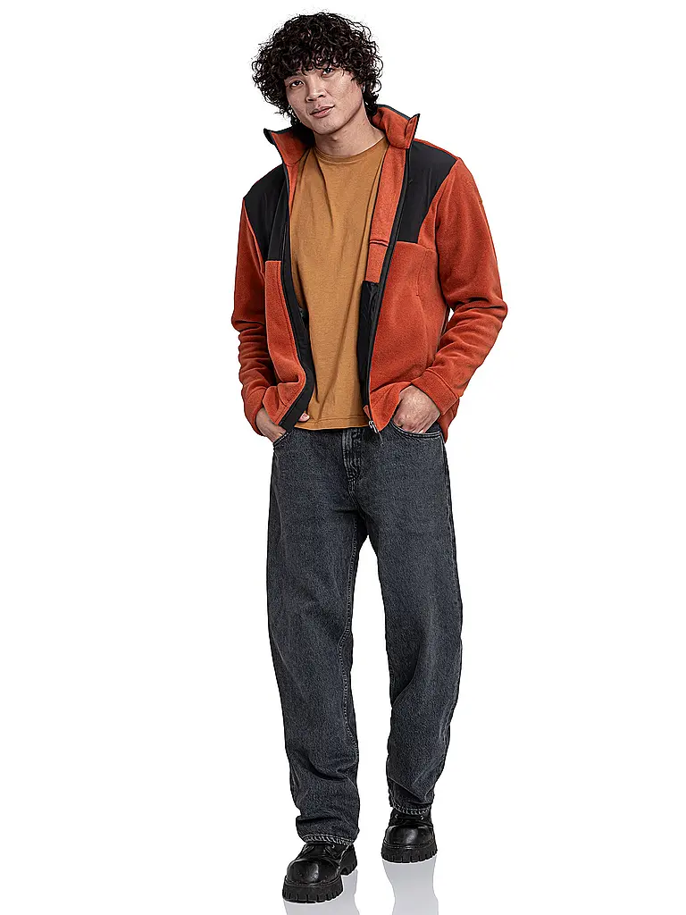 SCHÖFFEL | Giacca in pile da uomo Style Gregale | Rosso