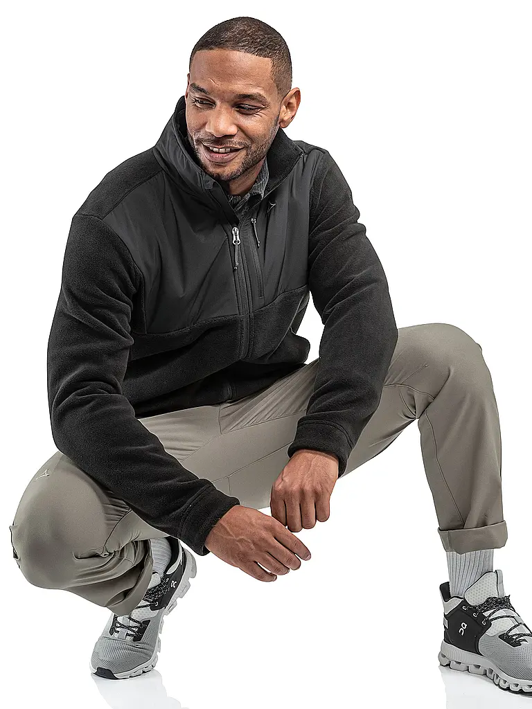 SCHÖFFEL | Giacca in pile da uomo Style Gregale | Nero