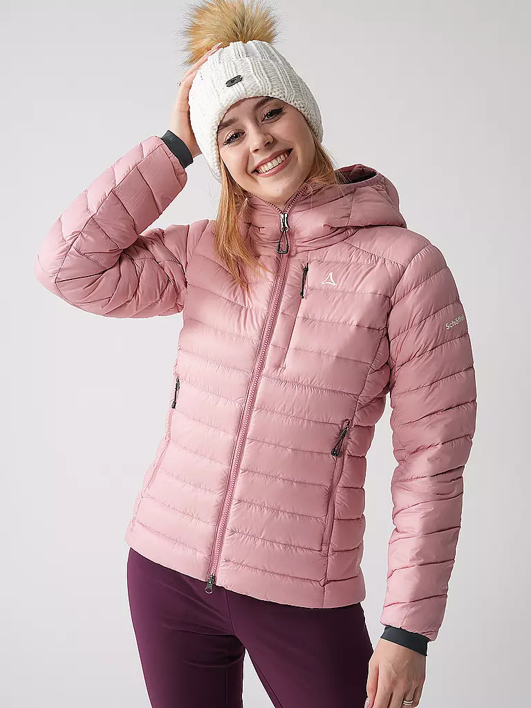 SCHÖFFEL | Giacca isolante da donna Silvretta Down Hoodie | Rosa