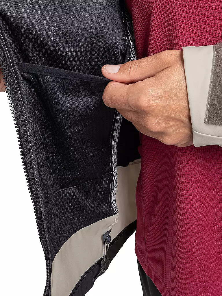 SCHÖFFEL | Giacca softshell da donna Blaueis con cappuccio | Bianco