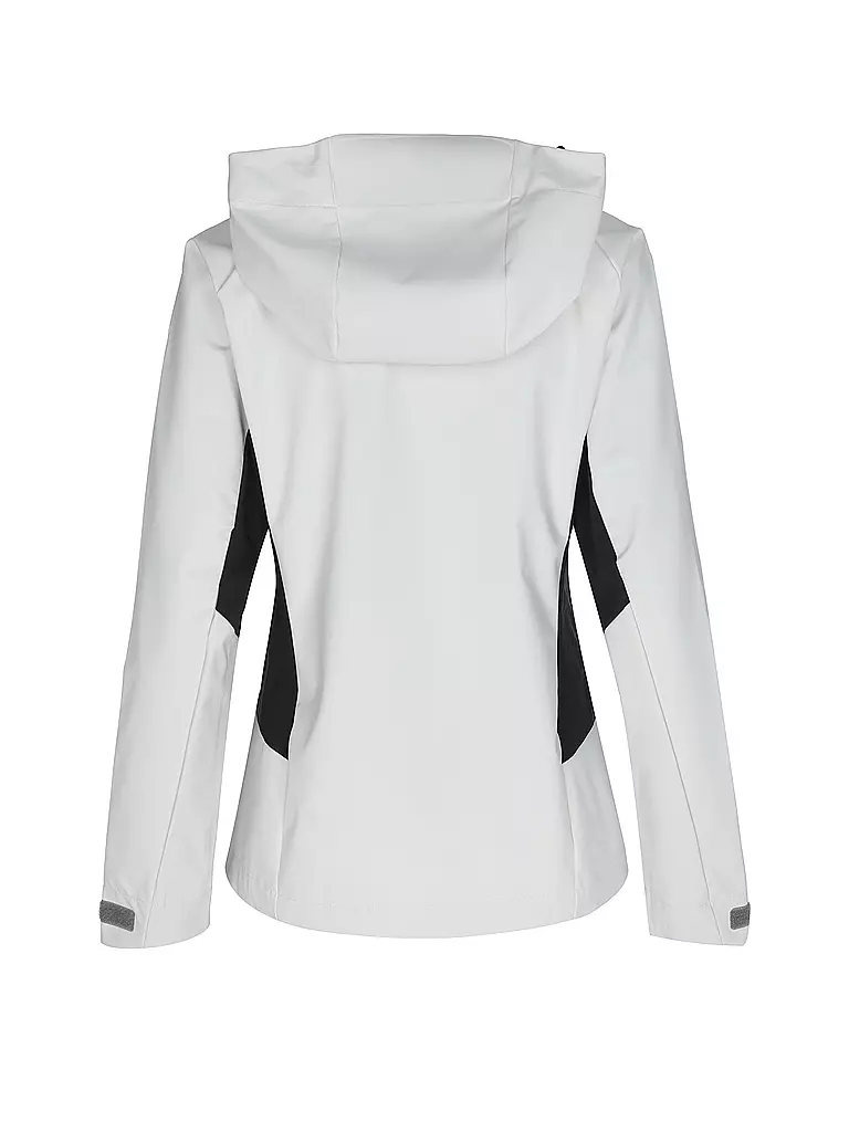 SCHÖFFEL | Giacca softshell da donna Blaueis con cappuccio | Bianco
