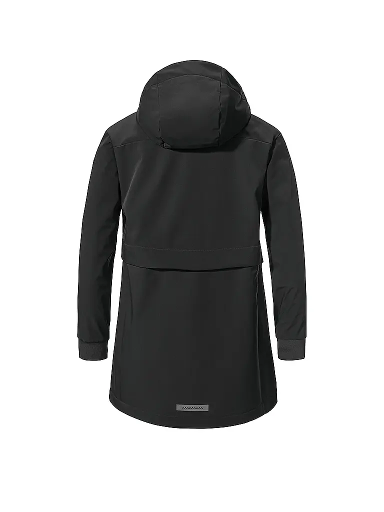 SCHÖFFEL | Giacca softshell da donna Style Suavio con cappuccio | Nero
