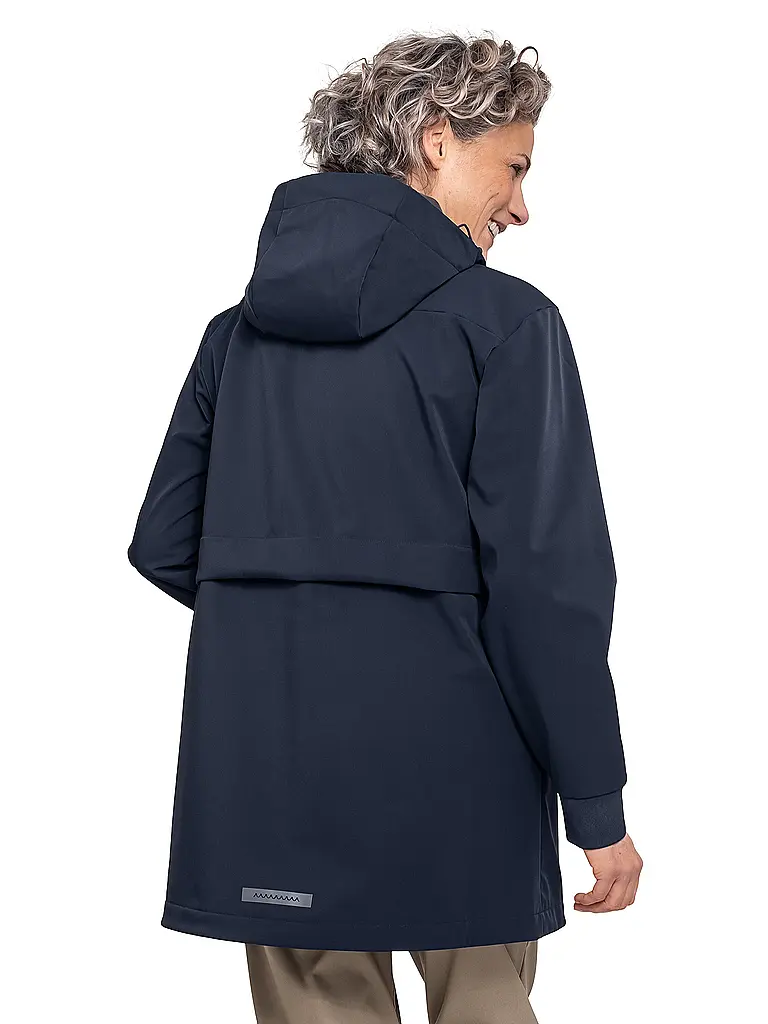 SCHÖFFEL | Giacca softshell da donna Style Suavio con cappuccio | Blu scuro
