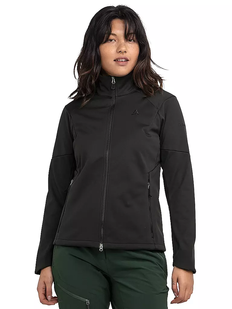 SCHÖFFEL | Giacca softshell da turismo da donna Fracon | Nero