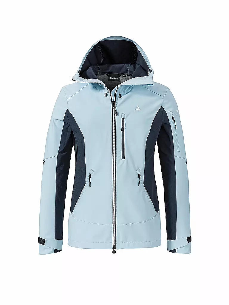 SCHÖFFEL | Giacca softshell da turismo da donna Matrei L | Blu chiaro