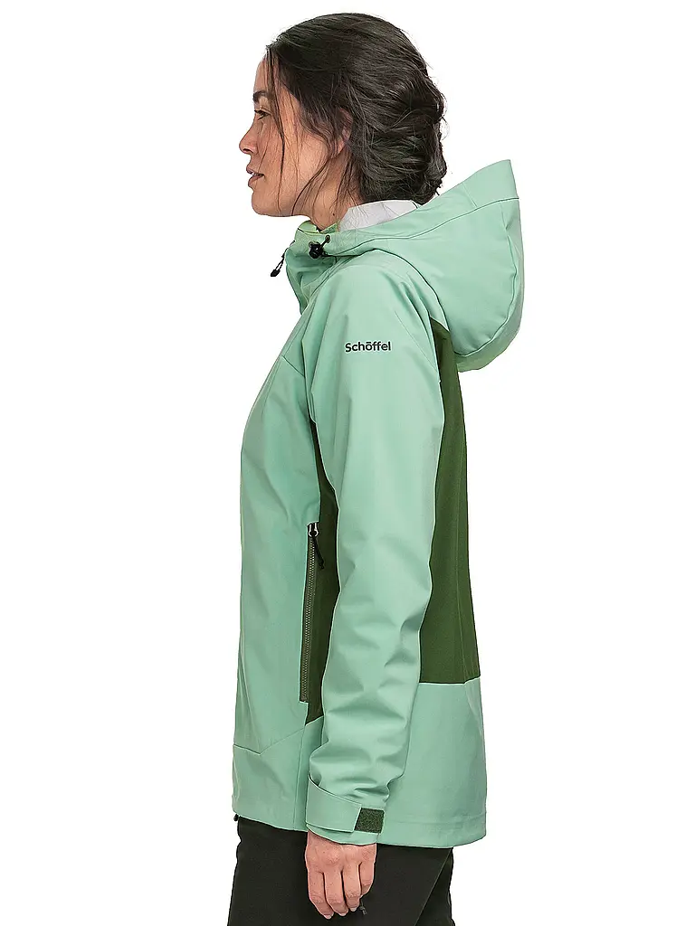 SCHÖFFEL | Giacca softshell da turismo da donna Milagle con cappuccio |