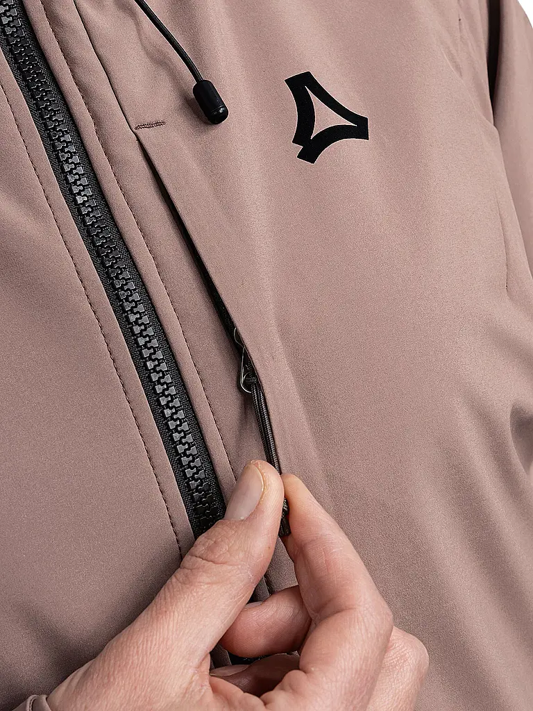 SCHÖFFEL | Giacca softshell da turismo da donna Milagle con cappuccio | Marrone chiaro