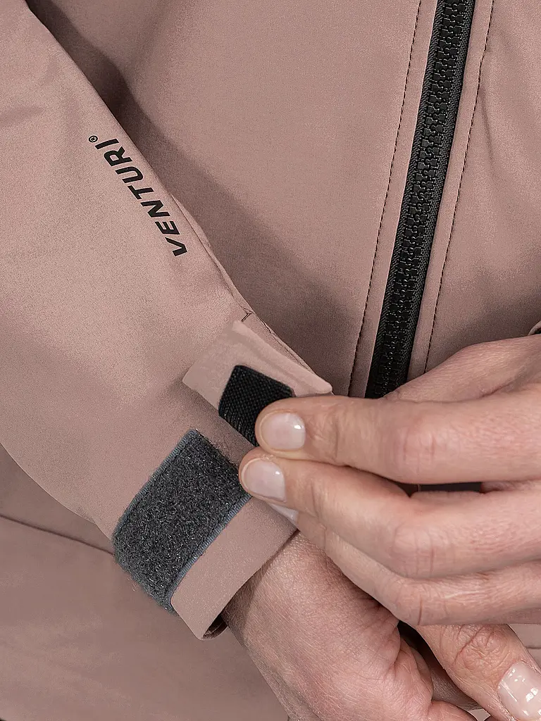 SCHÖFFEL | Giacca softshell da turismo da donna Milagle con cappuccio | Marrone chiaro