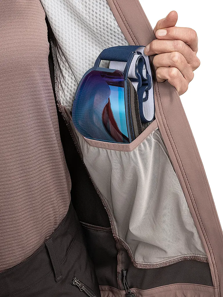 SCHÖFFEL | Giacca softshell da turismo da donna Milagle con cappuccio | Marrone chiaro